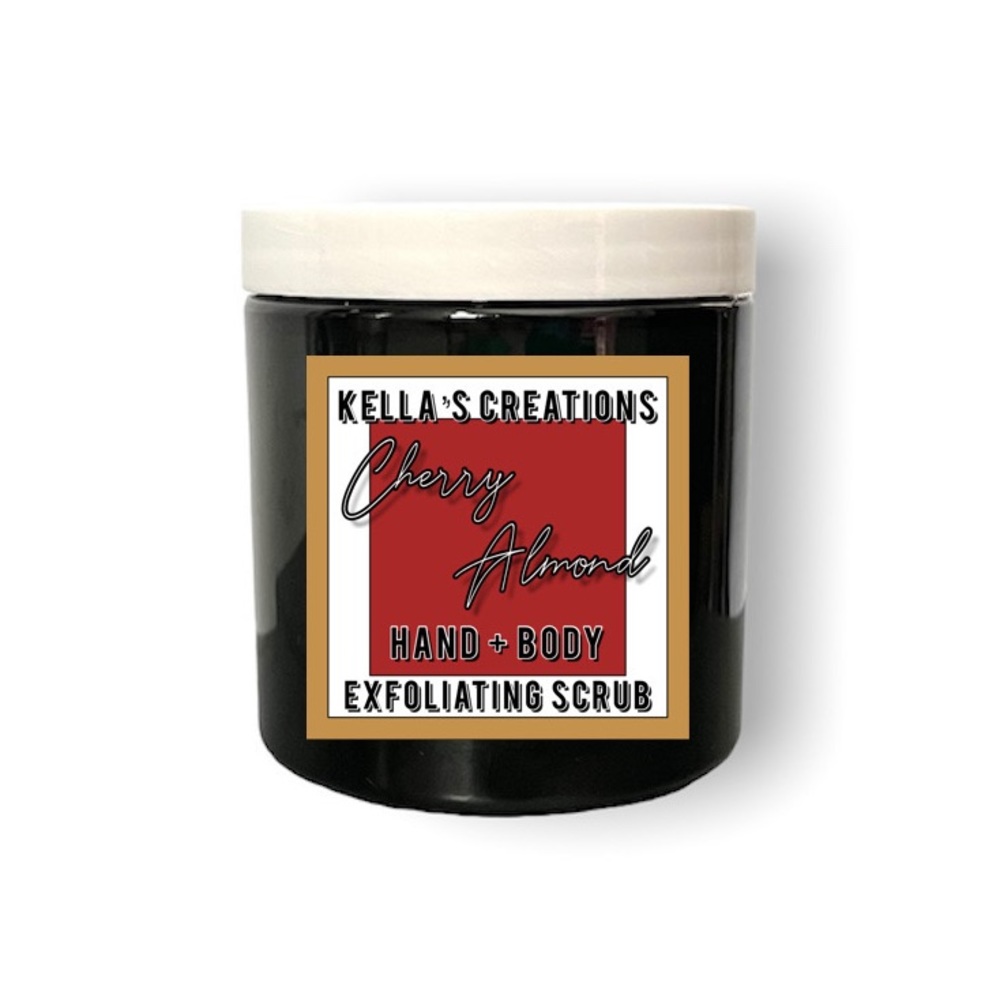 8oz Cherry Almond Hand scrub